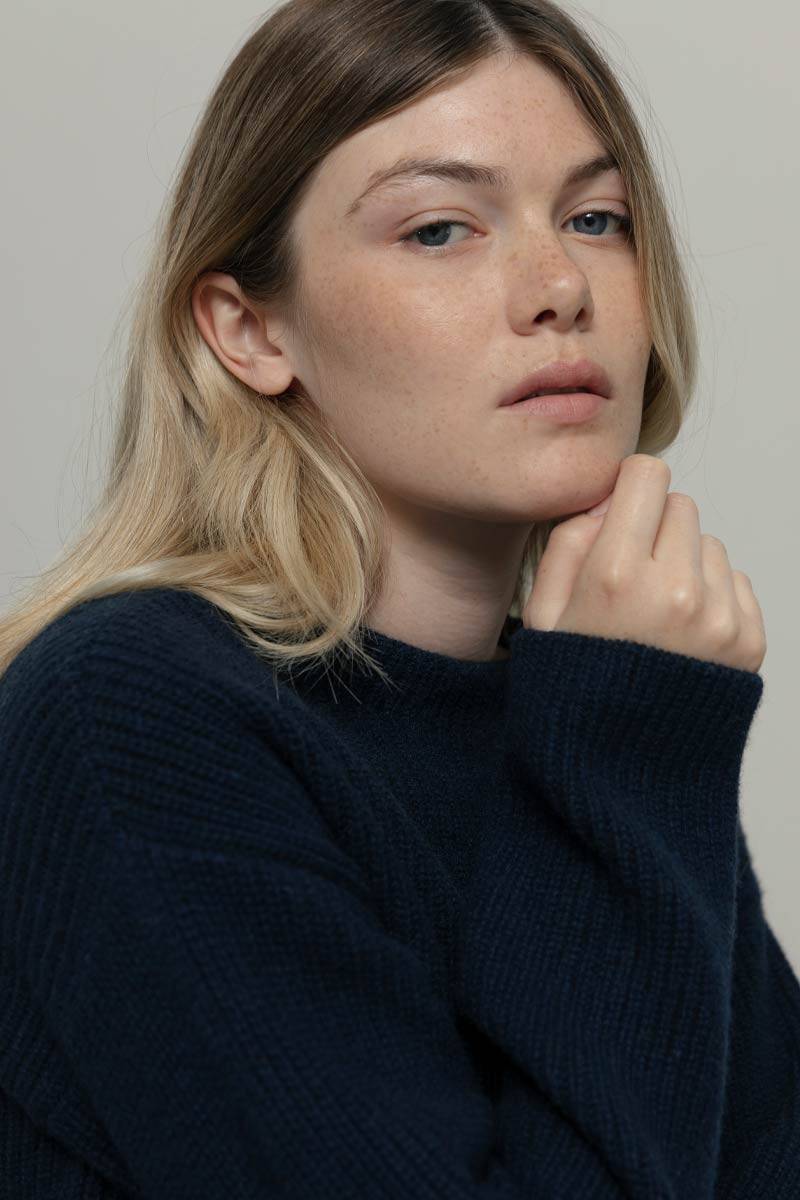 Rifò MELISSA Maglia Girocollo Donna Cashmere Rigenerato Negozi Online