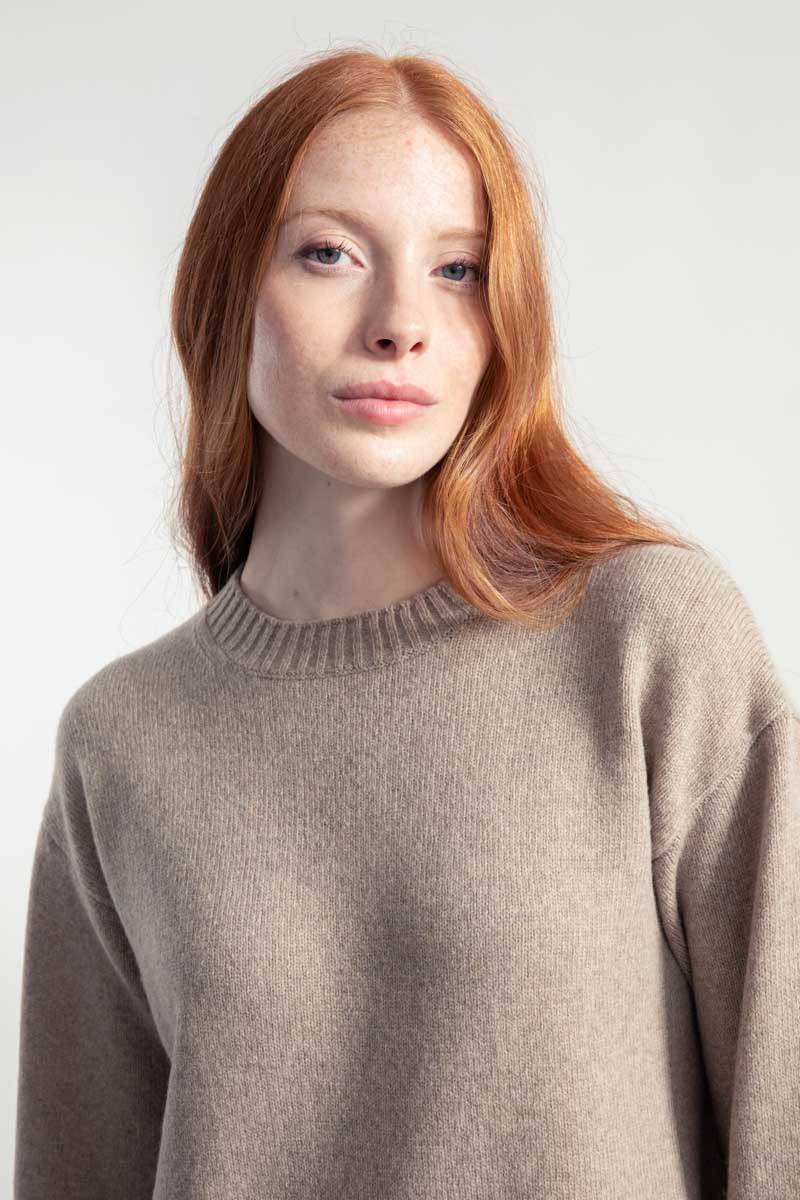 Rifò SELVAGGIA Abito Donna Lana Rigenerata Prezzo Ridotto