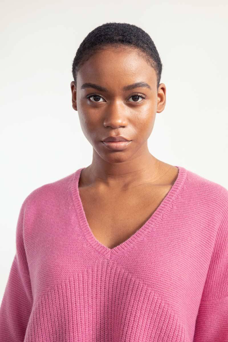 Rifò ELEONORA Maglia Donna Cashmere Rigenerato Presa