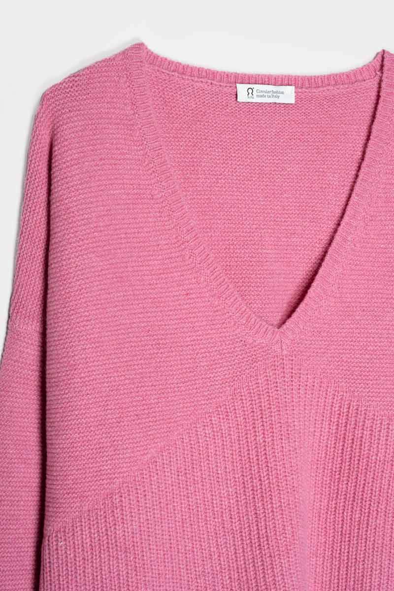 Rifò ELEONORA Maglia Donna Cashmere Rigenerato Presa
