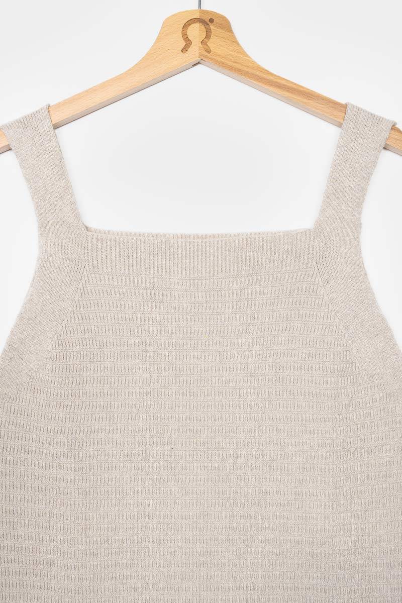 Rifò SOLE Canotta Spalla Larga Donna Cotone Rigenerato Vendita Economica