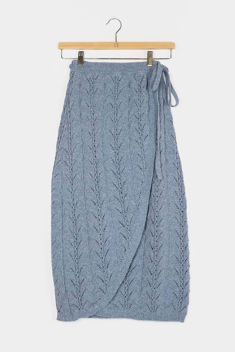 Rifò LAUREN Gonna Donna Cotone Jeans Rigenerato Nuovo