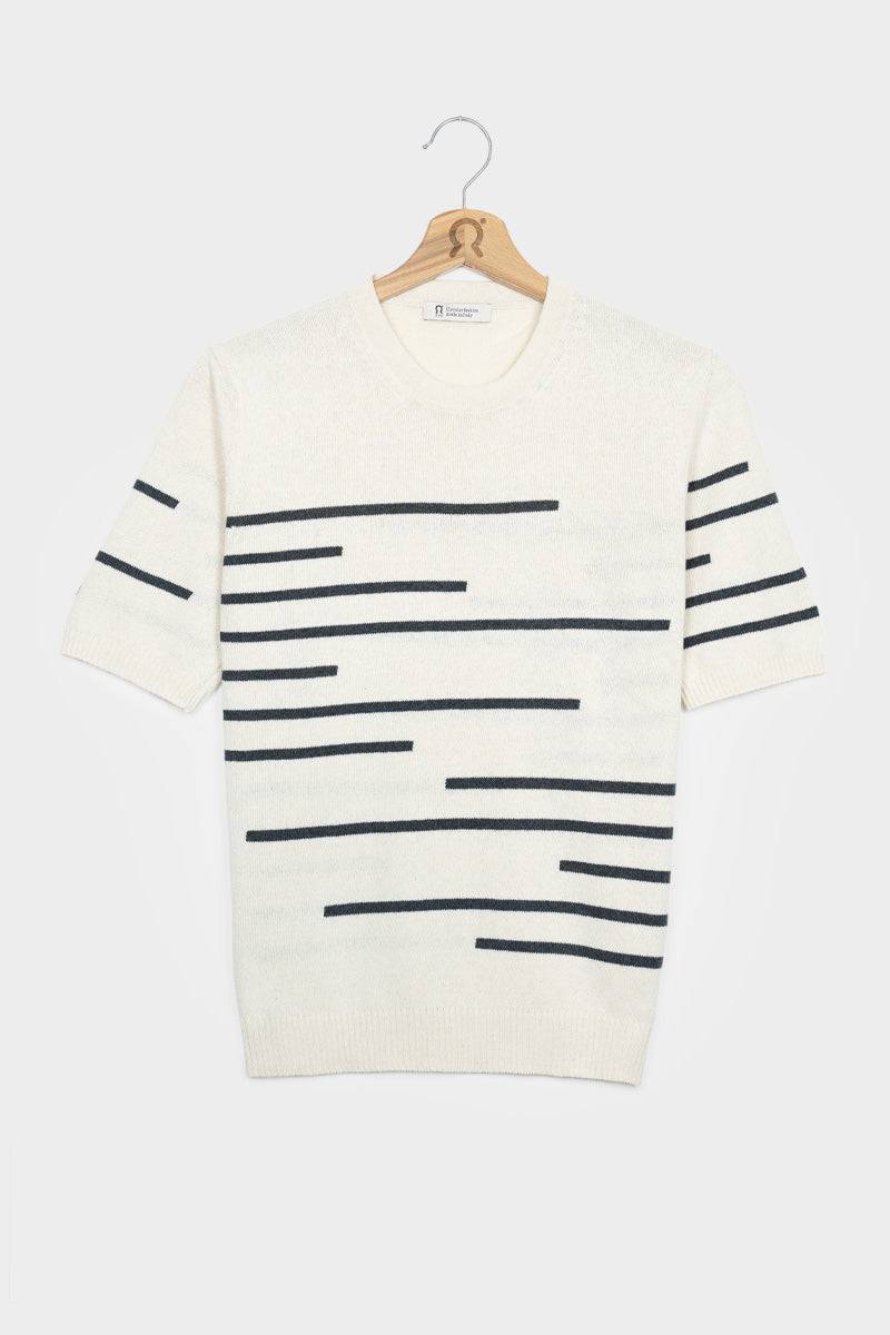 Rifò CLIO Maglia Donna Righe Cotone Rigenerato Promozione Limitata