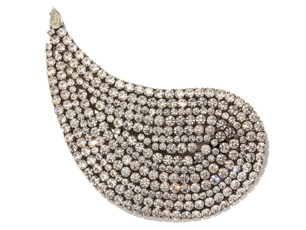 Silvia Gnecchi Cachemire Brooch Nuova