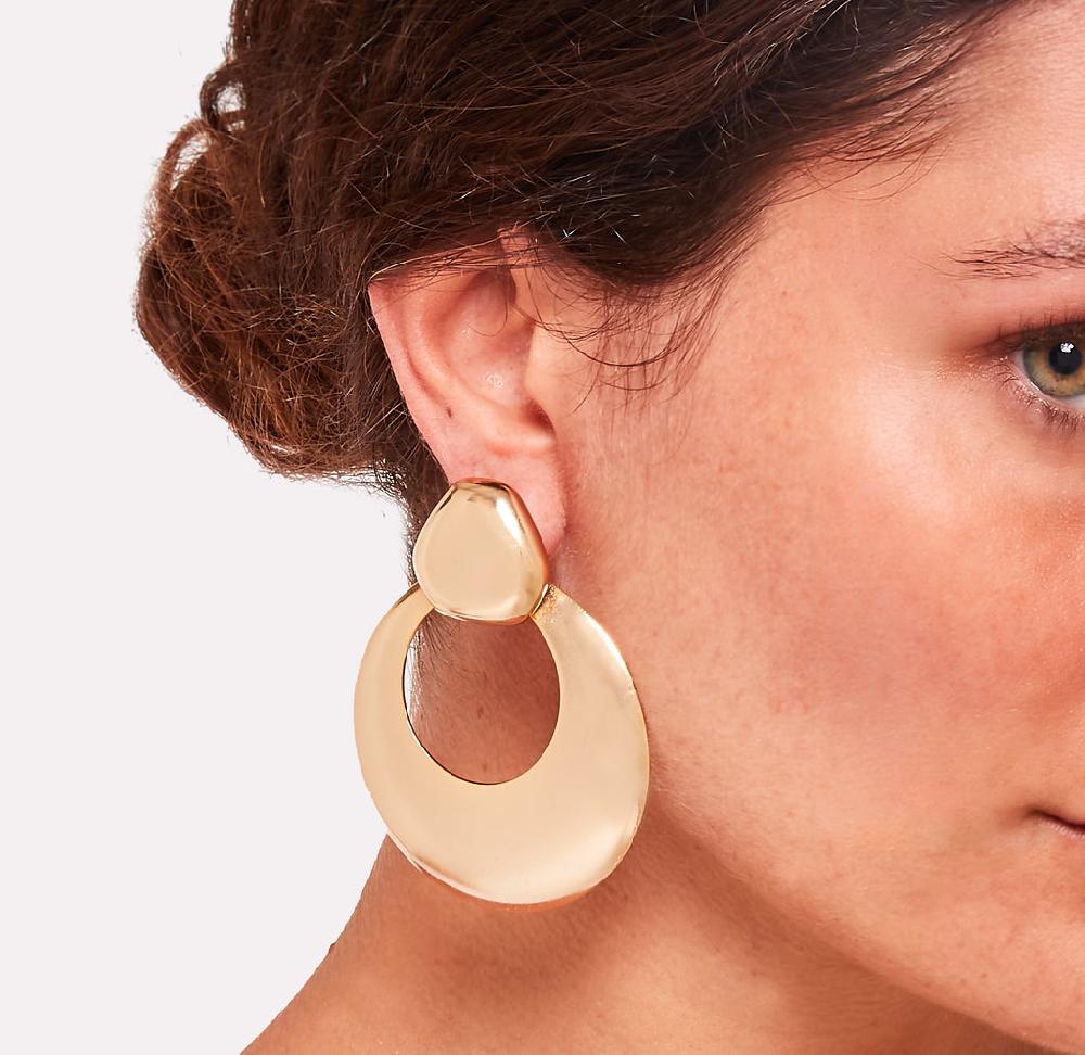 Silvia Gnecchi Creola earrings Sconto