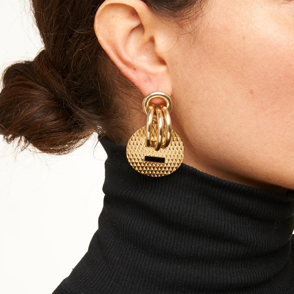 Silvia Gnecchi Disco earrings In Saldo