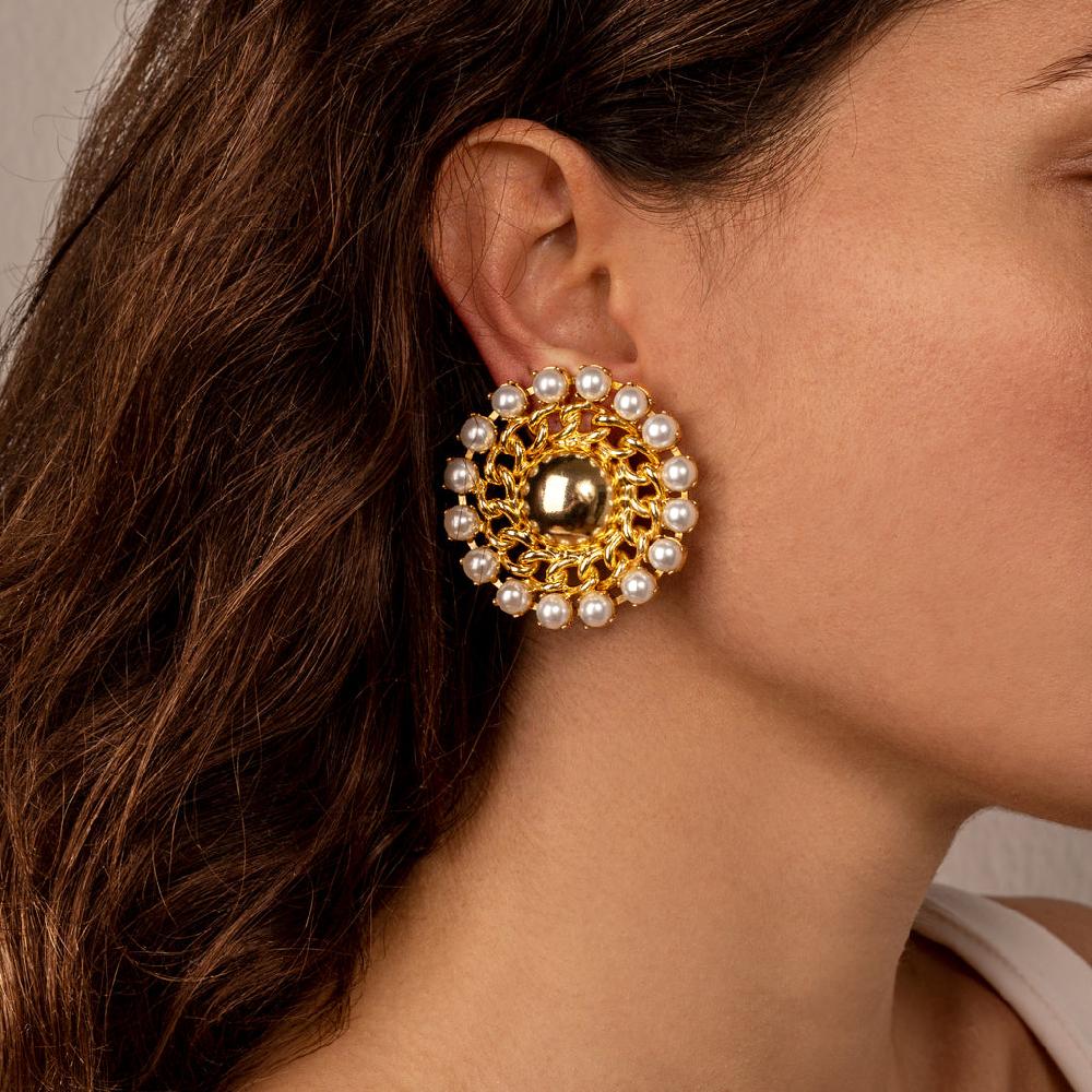 Silvia Gnecchi Diva Earrings Nuova