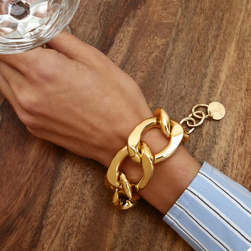 Silvia Gnecchi Flat Bracelet Consegna Veloce