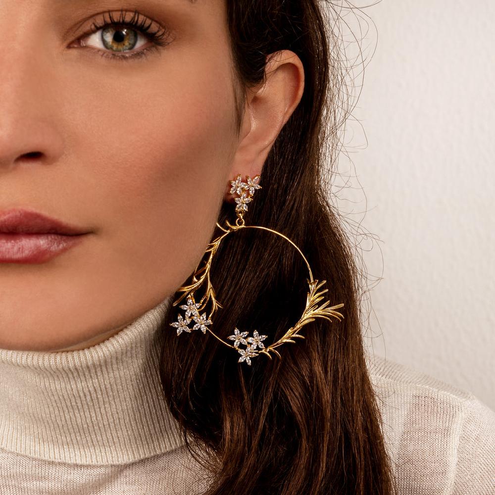 Silvia Gnecchi Forest Earrings Sconto
