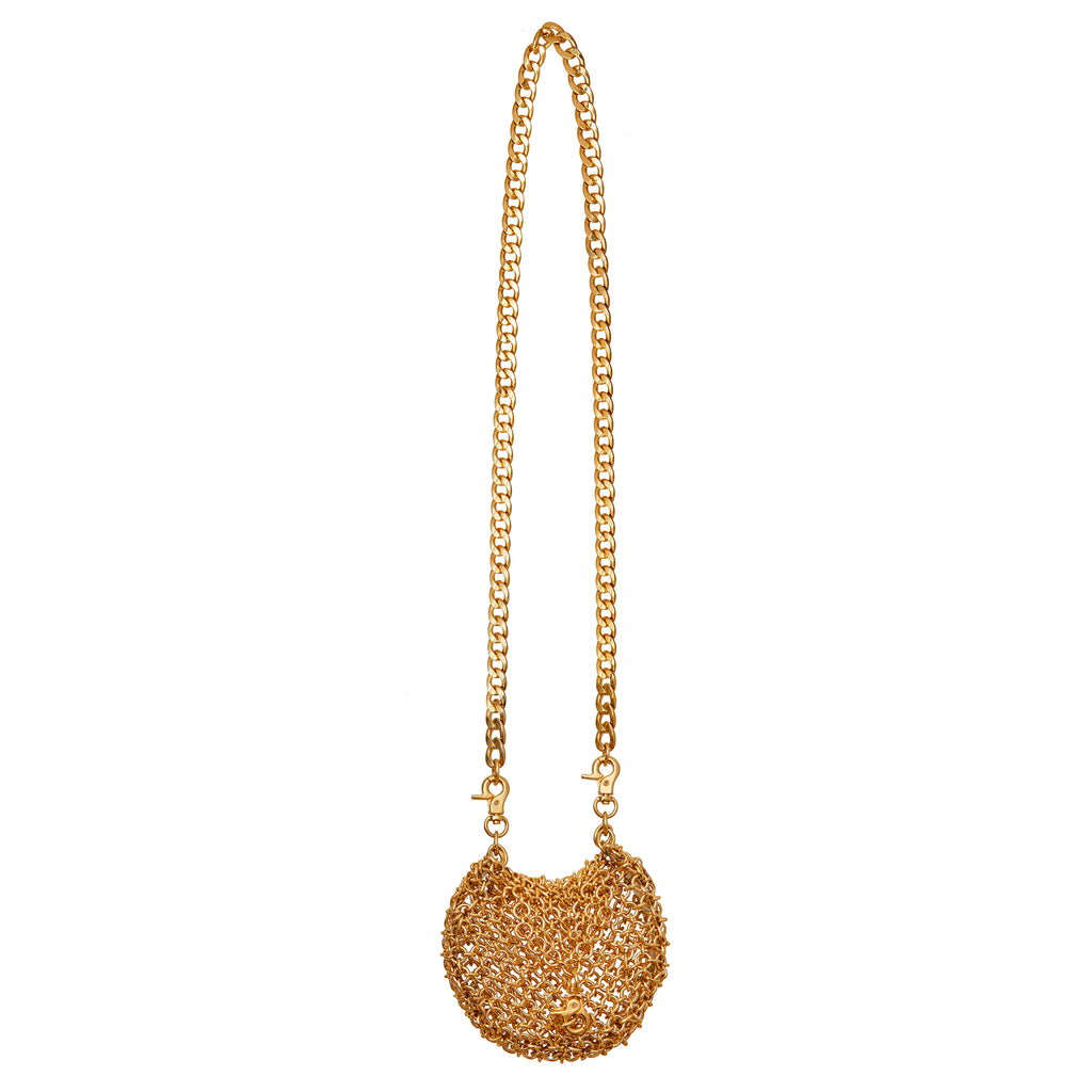 Silvia Gnecchi Half Moon Bag Nuova