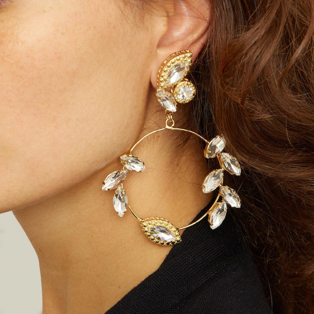 Silvia Gnecchi Hoops Earrings Qualità