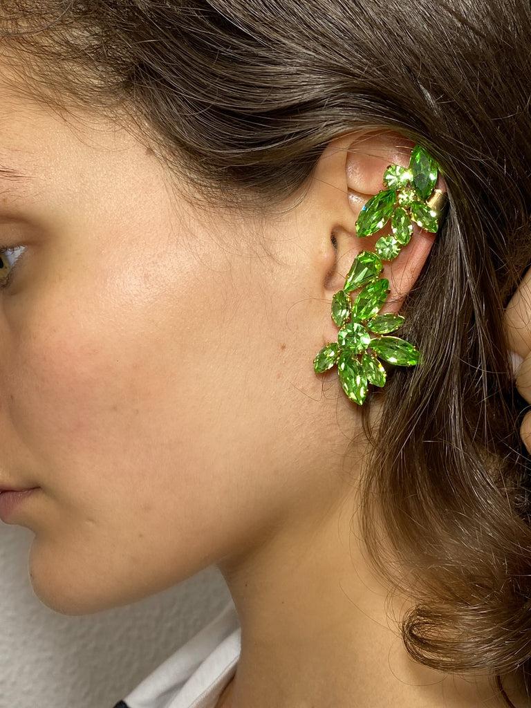 Silvia Gnecchi Leaf Mono Earcuff Vendita Calda