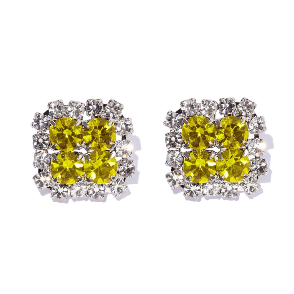 Silvia Gnecchi Little Square Earrings Qualità