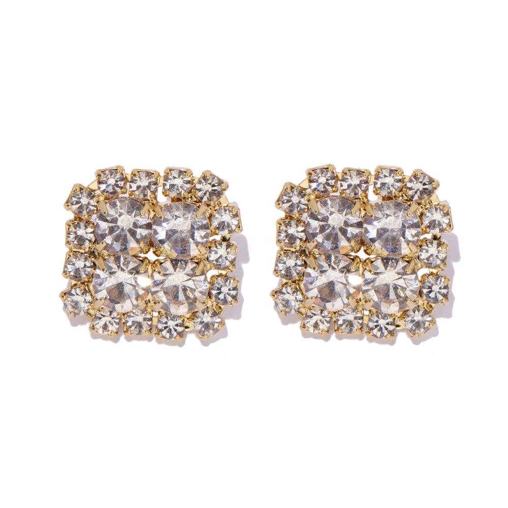 Silvia Gnecchi Little Square Earrings Qualità
