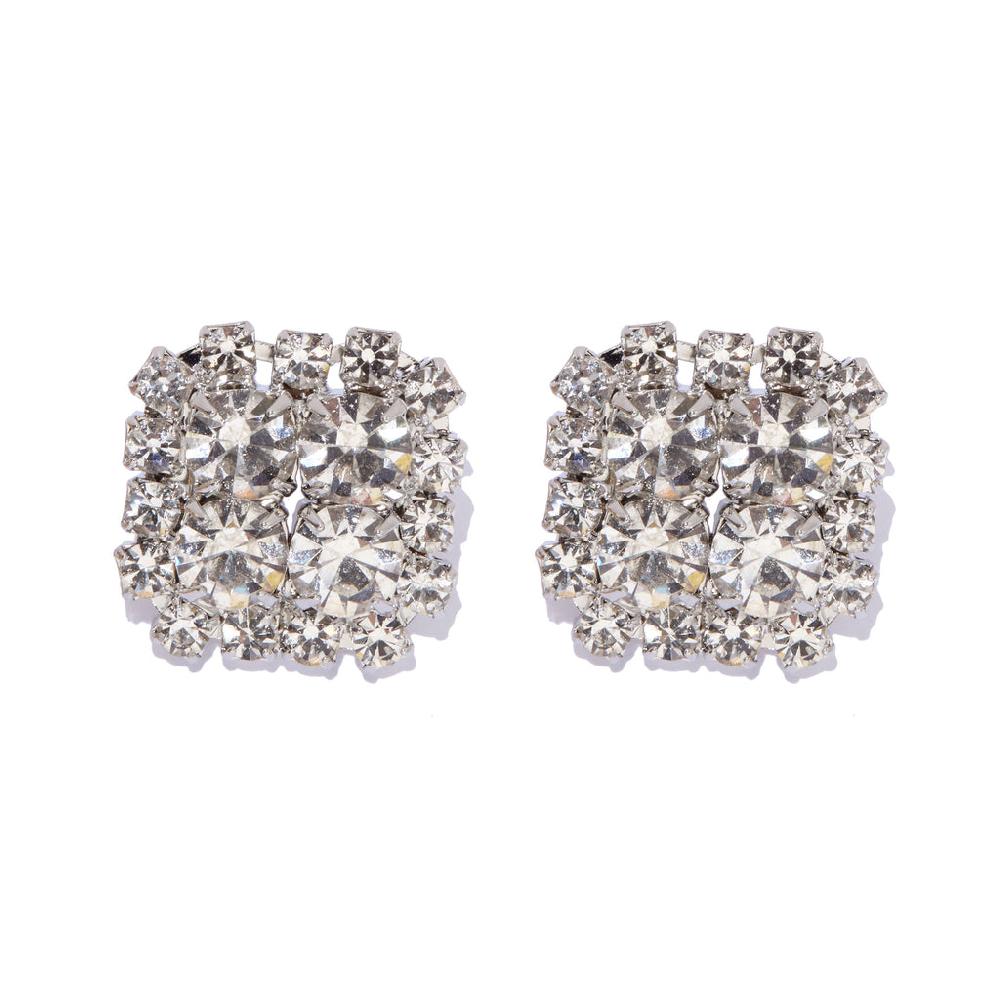 Silvia Gnecchi Little Square Earrings Qualità