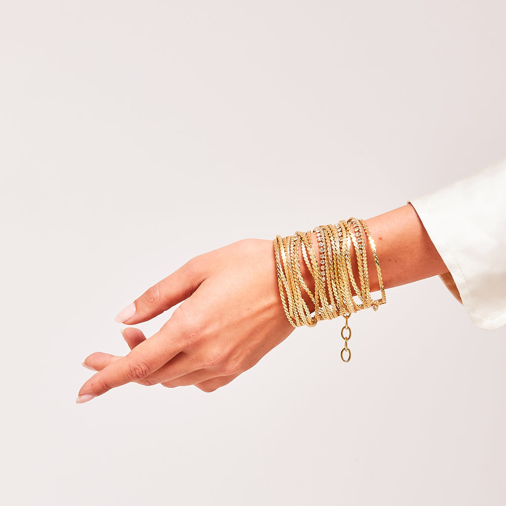 Silvia Gnecchi Maxi Gio bracelet Nuova