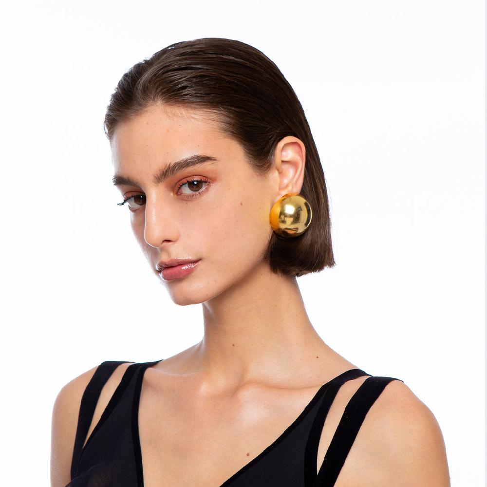 Silvia Gnecchi Maxi Sade Earrings Moda