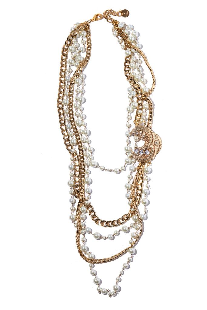 Silvia Gnecchi Moon Necklace Qualità Garantita