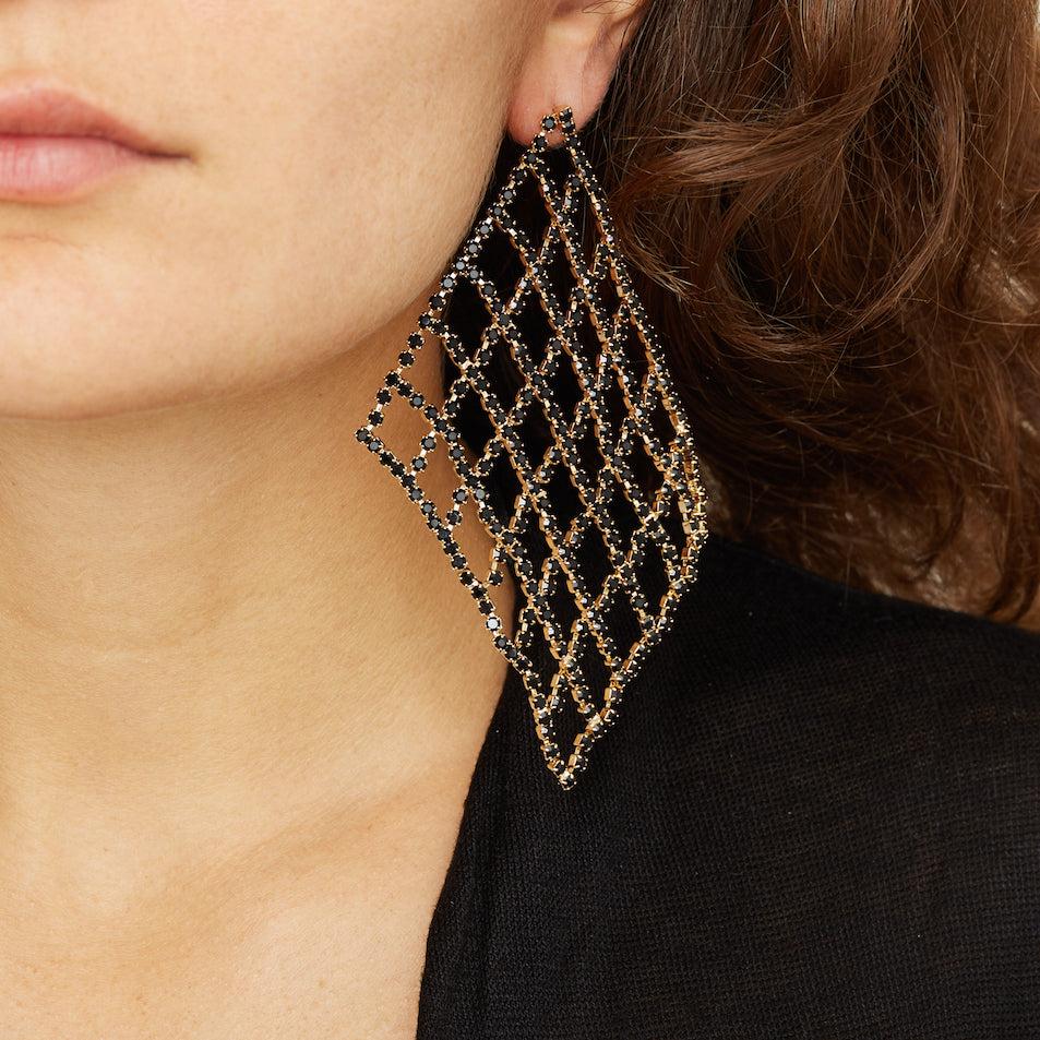 Silvia Gnecchi Mouchoir Earrings Shopping Online