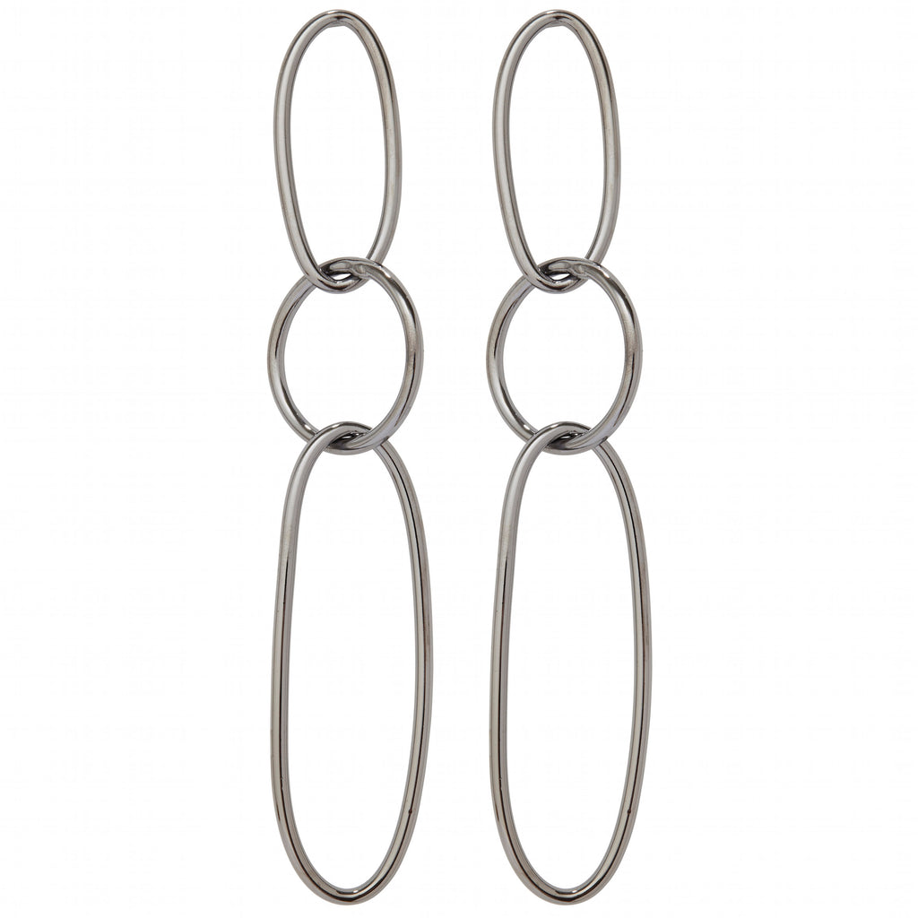 Silvia Gnecchi Oval earrings Vendita Calda