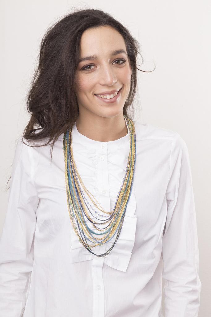 Silvia Gnecchi Pepita necklace Nuova