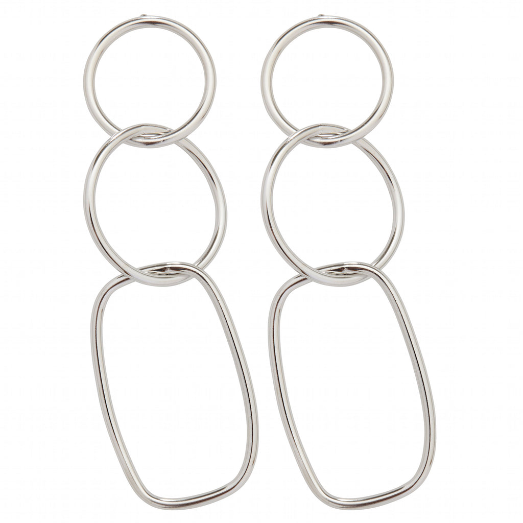 Silvia Gnecchi Rectangle earrings In Linea