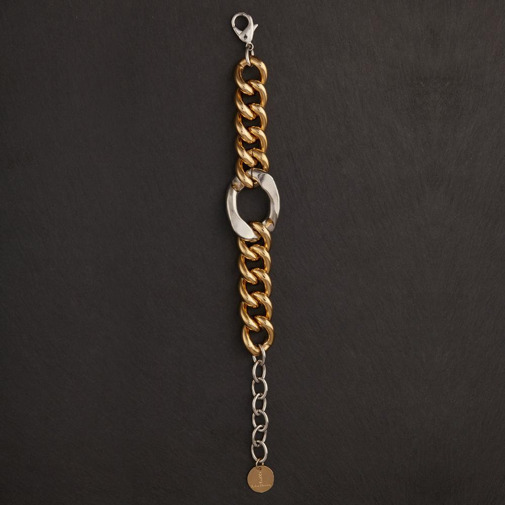 Silvia Gnecchi Solid Flat Bracelet In Vendita