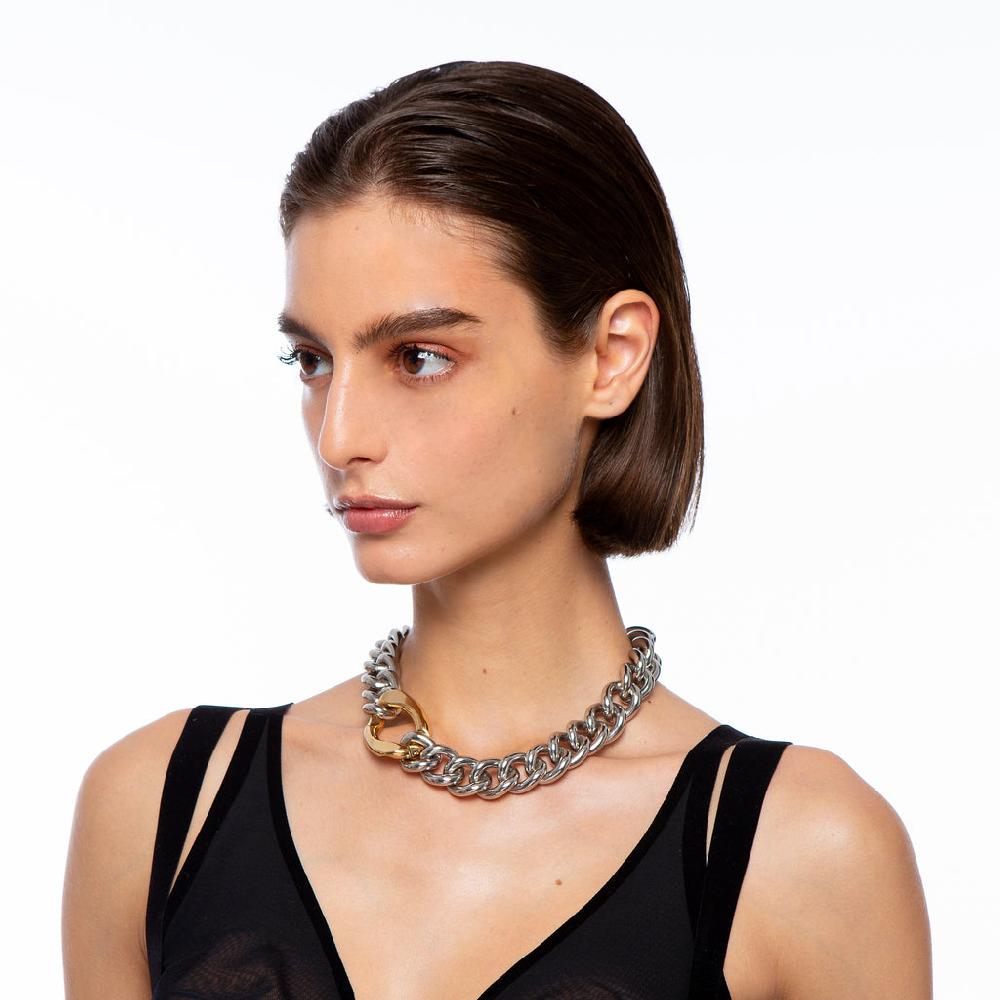 Silvia Gnecchi Solid Flat Necklace Saldi