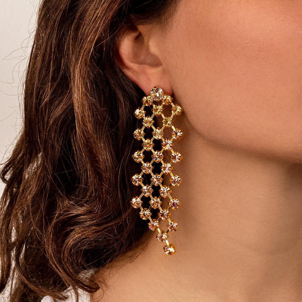 Silvia Gnecchi Swish Earrings Moda
