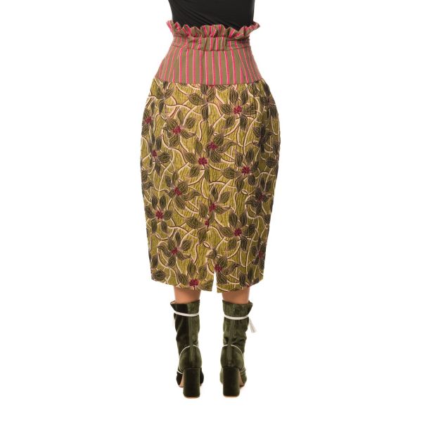 Stella Jean GONNA FLOREALE JACQUARD Offerta