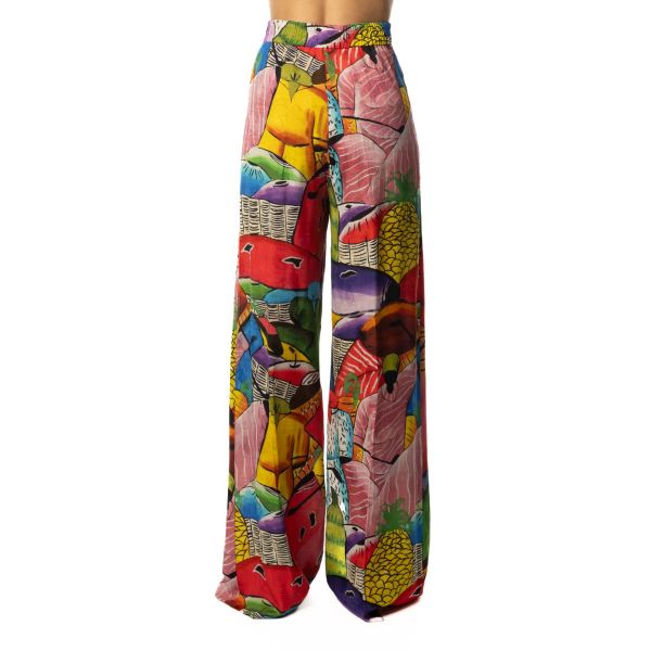 Stella Jean PANTALONE A PALAZZO Offerte