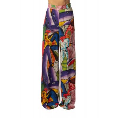 Stella Jean PANTALONE A PALAZZO Offerte