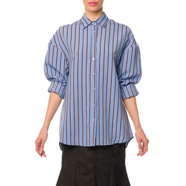 Stella Jean CAMICIA A RIGHE Italy