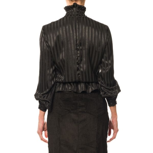 Stella Jean BLUSA A RIGHE CON RICAMO In Linea
