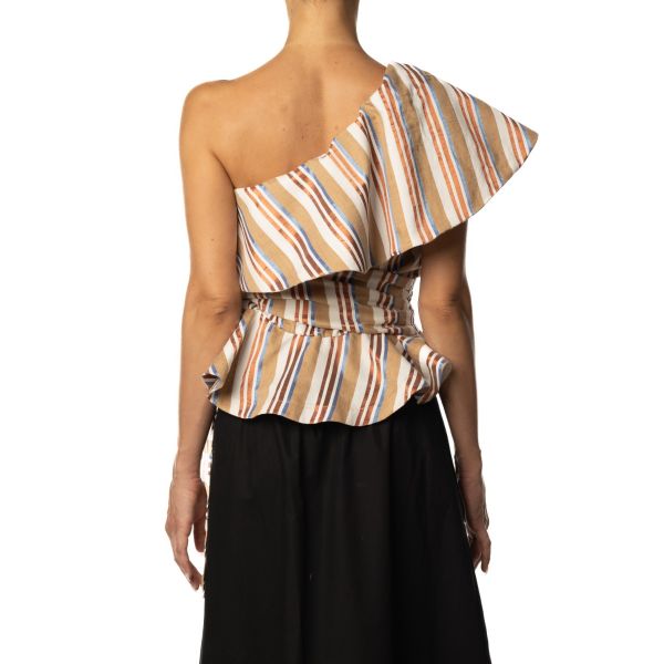 Stella Jean TOP MONOSPALLA Promozione