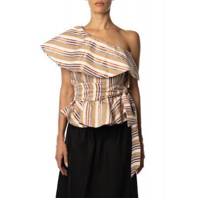 Stella Jean TOP MONOSPALLA Promozione