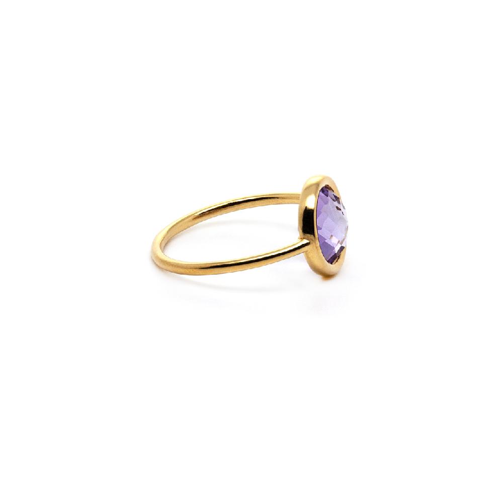 Thais Bernardes Anello Colors Ametista Prezzo Ridotto