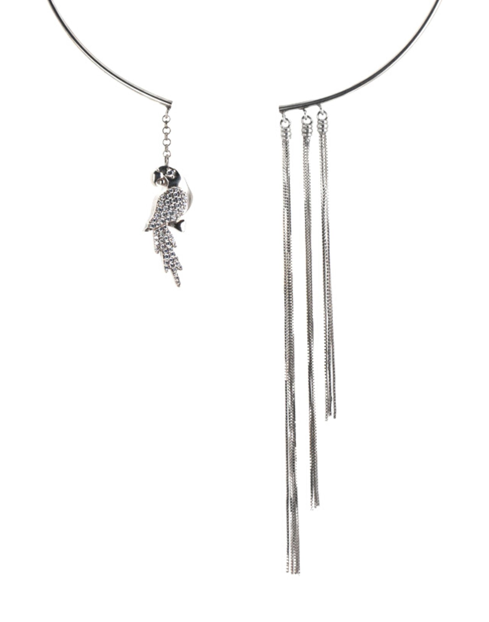 Thais Bernardes Collana Choker Pappagallo e Frange Moda
