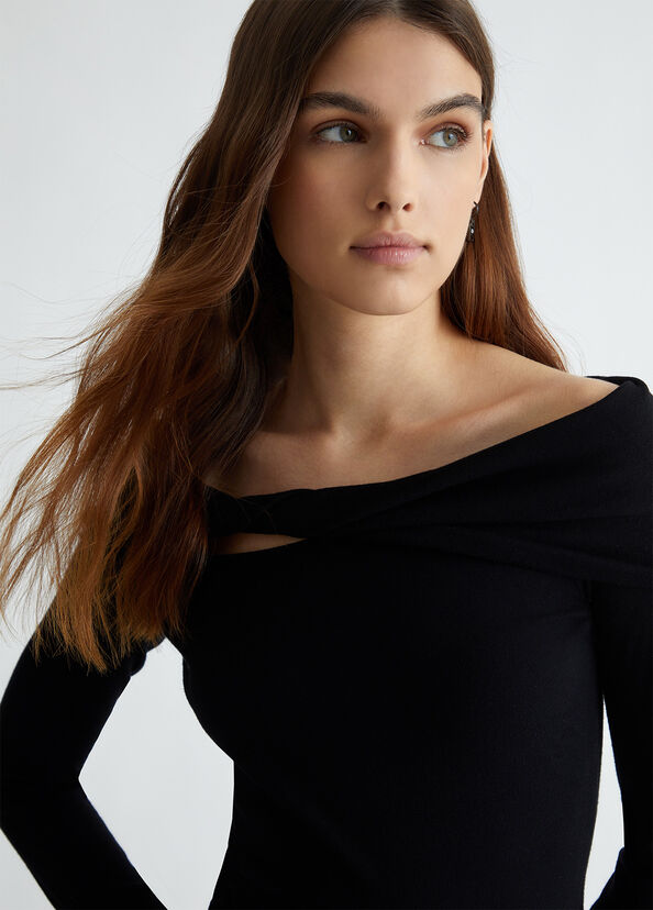 Liu Jo Body nero con cut-out Nuovo