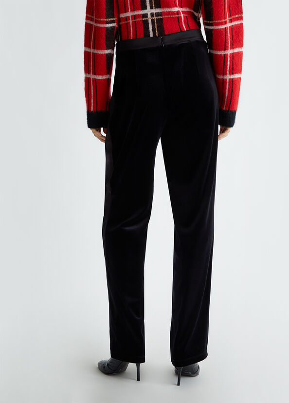 Liu Jo Pantaloni eleganti in velluto Soddisfazione Garantita