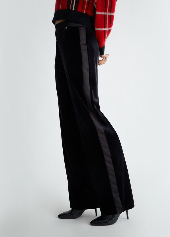Liu Jo Pantaloni eleganti in velluto Soddisfazione Garantita