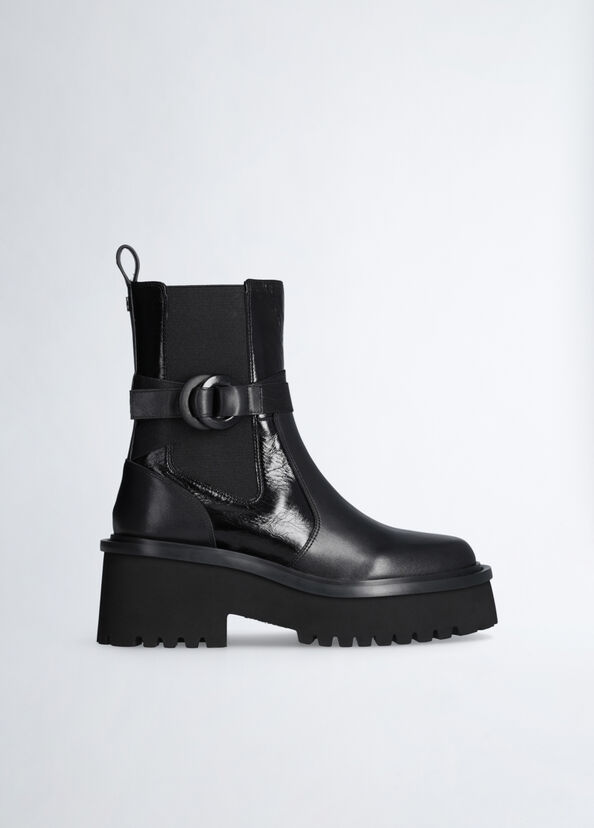 Liu Jo Stivaletti beatles in pelle Italia