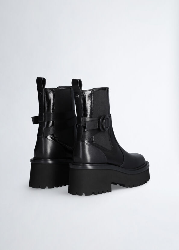 Liu Jo Stivaletti beatles in pelle Italia