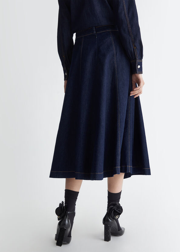Liu Jo Gonna in denim Sconto