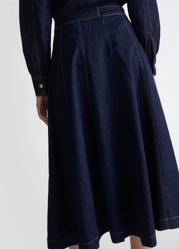 Liu Jo Gonna in denim Sconto