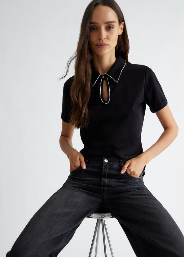 Liu Jo Polo con strass Vendita Economica