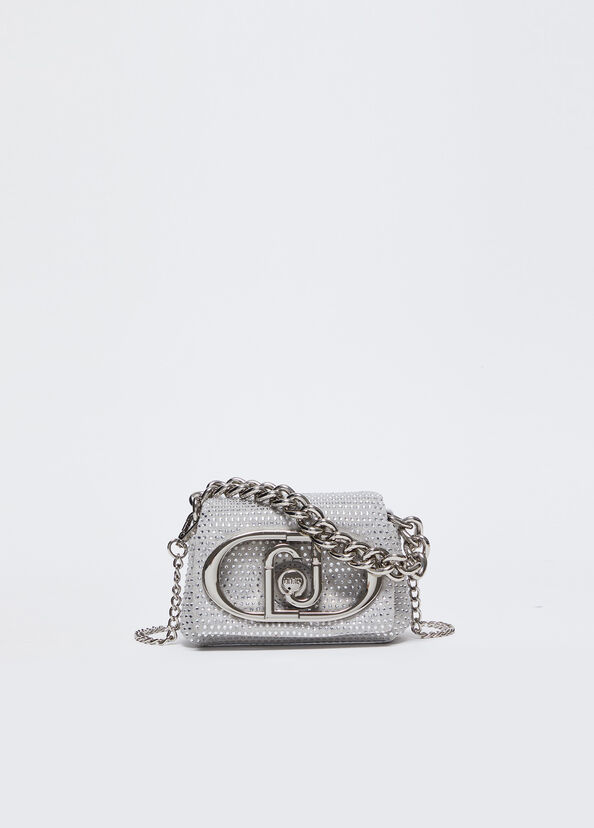 Liu Jo Mini borsa LaPuffy con strass Promozione