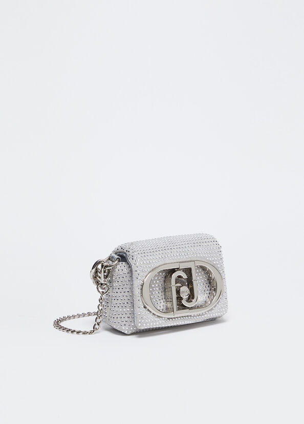 Liu Jo Mini borsa LaPuffy con strass Promozione