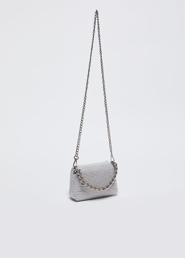 Liu Jo Mini borsa LaPuffy con strass Promozione