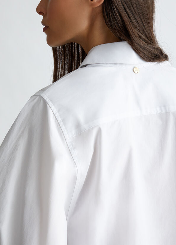 Liu Jo Camicia in popeline con spilla 2025